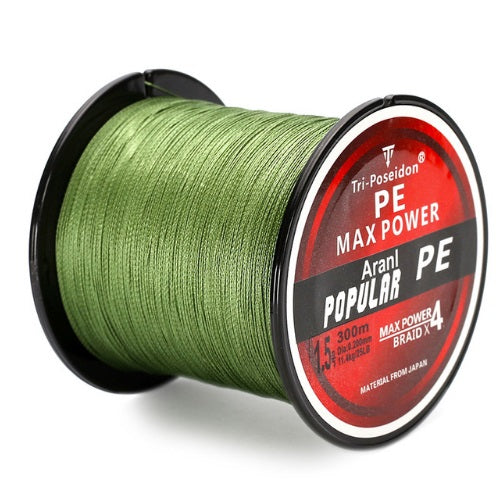 Strong pull fishing line